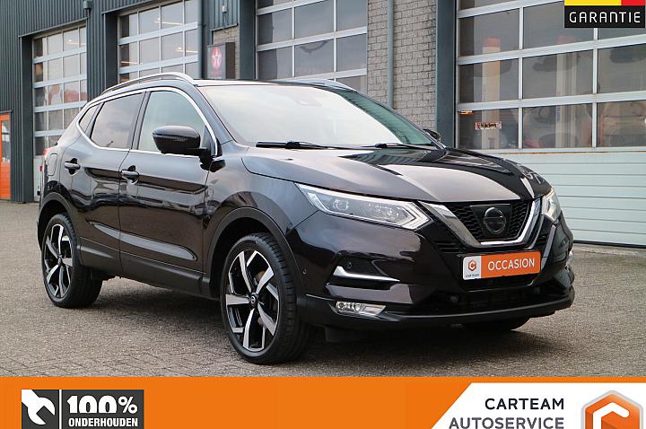 Nissan QASHQAI 1.2 Tekna + | Leder | Pano | Trekhaak | Navi | Camera |