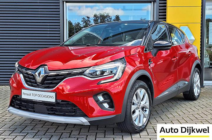 Renault Captur 1.3 TCe 130 EDC AUTOMAAT Intens Trekhaak, stoel- en stuurverw., camera