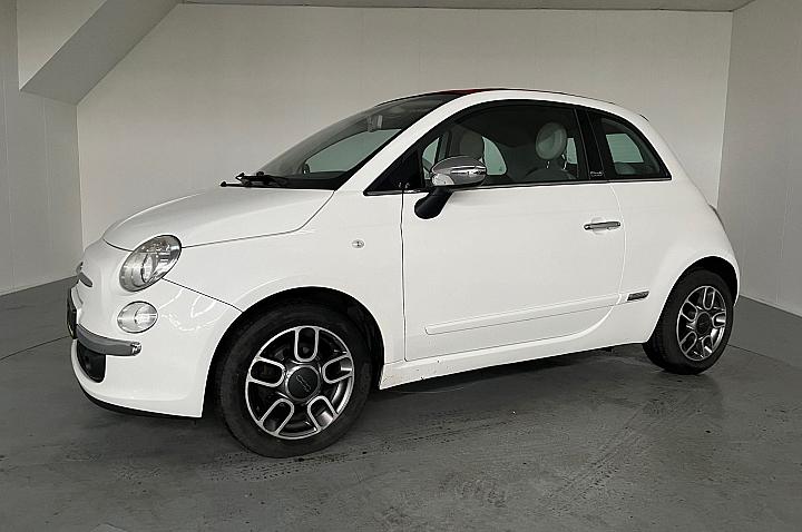 Fiat 500C 0.9 TwinAir Lounge Cabrio, Airco, LMV