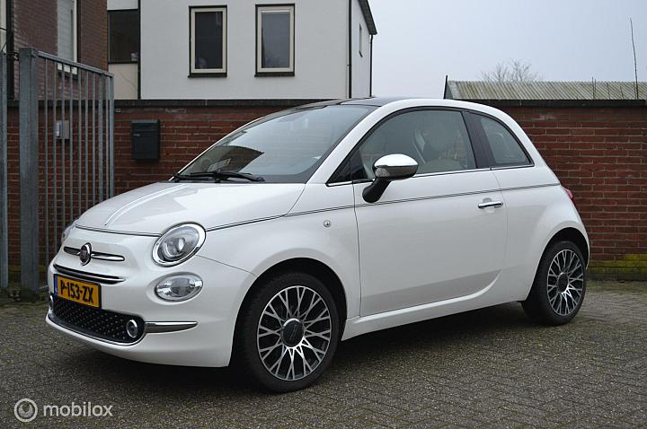 Fiat 500 1.2 Collezione | Panorama dak | Dab+ | Parkeersensoren | Nieuwe distributie